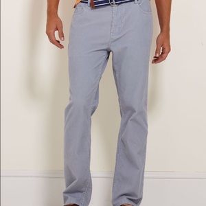 Vineyard Vines Slim Fit Corduroy Pant Blue Grey